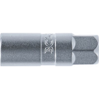 BGS 2471 Zündkerzen-Einsatz Sechskant | Antrieb Innenvierkant 10 mm (3/8") | SW 16 mm