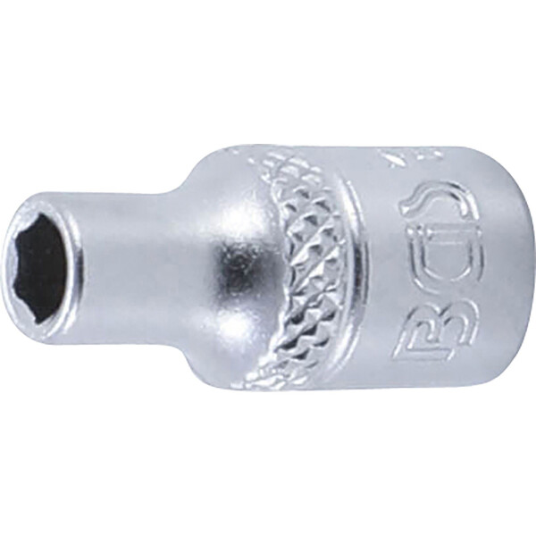 BGS 2475 Steckschlüssel-Einsatz Sechskant | Antrieb Innenvierkant 6,3 mm (1/4") | SW 4,5 mm