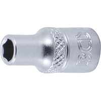 BGS 2476 Steckschlüssel-Einsatz Sechskant | Antrieb Innenvierkant 6,3 mm (1/4") | SW 5 mm
