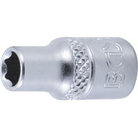 BGS 2477 Steckschlüssel-Einsatz Sechskant | Antrieb Innenvierkant 6,3 mm (1/4") | SW 5,5 mm