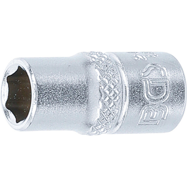 BGS 2479 Steckschlüssel-Einsatz Sechskant | Antrieb Innenvierkant 6,3 mm (1/4") | SW 7 mm