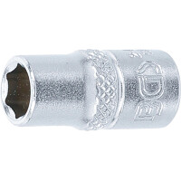 BGS 2479 Steckschlüssel-Einsatz Sechskant | Antrieb Innenvierkant 6,3 mm (1/4") | SW 7 mm