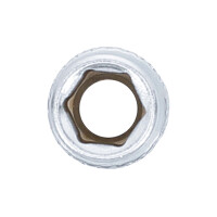 BGS 2479 Steckschlüssel-Einsatz Sechskant | Antrieb Innenvierkant 6,3 mm (1/4") | SW 7 mm
