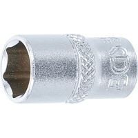 BGS 2482 Steckschlüssel-Einsatz Sechskant | Antrieb Innenvierkant 6,3 mm (1/4") | SW 10 mm