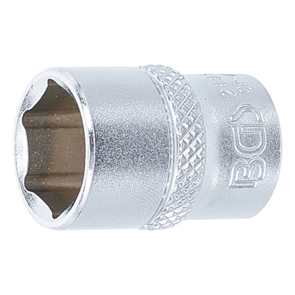 BGS 2485 Steckschlüssel-Einsatz Sechskant | Antrieb Innenvierkant 6,3 mm (1/4") | SW 13 mm