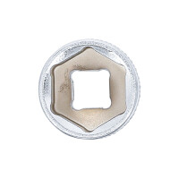 BGS 2485 Steckschlüssel-Einsatz Sechskant | Antrieb Innenvierkant 6,3 mm (1/4") | SW 13 mm