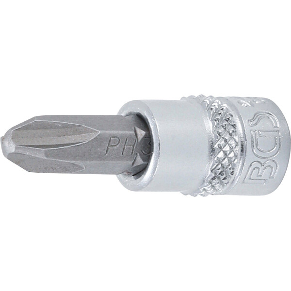 BGS 2489 Bit-Einsatz | Antrieb Innenvierkant 6,3 mm (1/4") | Kreuzschlitz PH3