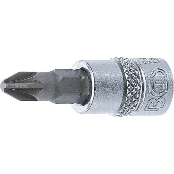 BGS 2491 Bit-Einsatz | Antrieb Innenvierkant 6,3 mm (1/4") | Kreuzschlitz PZ2