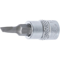 BGS 2493 Bit-Einsatz | Antrieb Innenvierkant 6,3 mm (1/4") | Schlitz 4 mm
