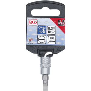 BGS 2494 Bit-Einsatz | Antrieb Innenvierkant 6,3 mm...
