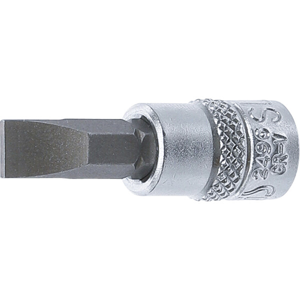 BGS 2496 Bit-Einsatz | Antrieb Innenvierkant 6,3 mm (1/4") | Schlitz 7 mm