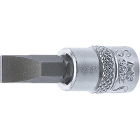 BGS 2496 Bit-Einsatz | Antrieb Innenvierkant 6,3 mm (1/4") | Schlitz 7 mm