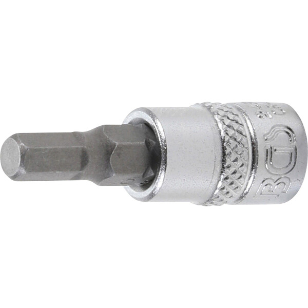 BGS 2499 Bit-Einsatz | Antrieb Innenvierkant 6,3 mm (1/4") | Innensechskant 5 mm
