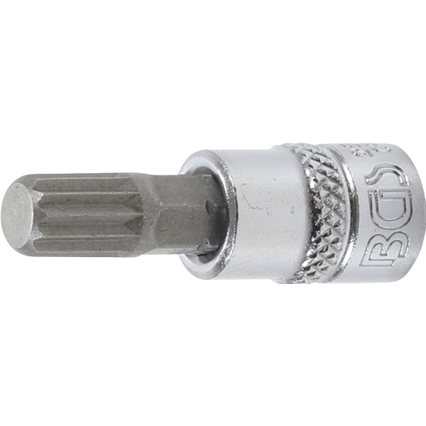 BGS 2503 Bit-Einsatz | Antrieb Innenvierkant 6,3 mm (1/4") | Innenvielzahn (für XZN) M8