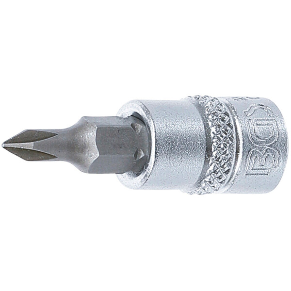 BGS 2504 Bit-Einsatz | Antrieb Innenvierkant 6,3 mm (1/4") | Kreuzschlitz PH0