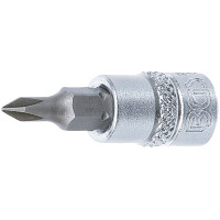 BGS 2504 Bit-Einsatz | Antrieb Innenvierkant 6,3 mm (1/4") | Kreuzschlitz PH0