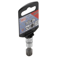 BGS 2507 Bit-Einsatz | Antrieb Innenvierkant 6,3 mm (1/4") | Innenvielzahn (für XZN) M12