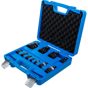 BGS 25140 Kraft-Adapter- und Kugelgelenk-Satz | 6,3 mm (1/4") - 25 mm (1") | 11-tlg.