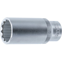 BGS 2539 Steckschlüssel-Einsatz für Diesel-Einspritzdüsen | Antrieb Innenvierkant 12,5 mm (1/2") | SW 27 mm