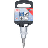 BGS 2550 Bit-Einsatz | Antrieb Innenvierkant 10 mm (3/8") | Kreuzschlitz PZ1