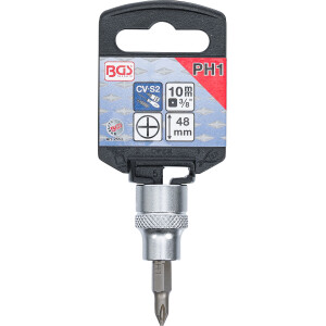 BGS 2553 Bit-Einsatz | Antrieb Innenvierkant 10 mm...