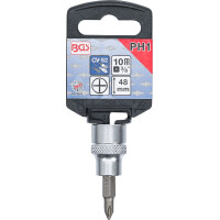 BGS 2553 Bit-Einsatz | Antrieb Innenvierkant 10 mm (3/8") | Kreuzschlitz PH1