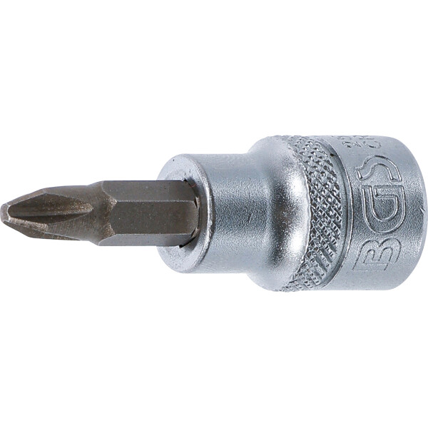 BGS 2554 Bit-Einsatz | Antrieb Innenvierkant 10 mm (3/8") | Kreuzschlitz PH2