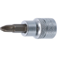 BGS 2554 Bit-Einsatz | Antrieb Innenvierkant 10 mm (3/8") | Kreuzschlitz PH2