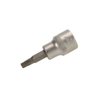 BGS 2572 Bit-Einsatz | Antrieb Innenvierkant 10 mm (3/8") | T-Profil (für Torx) mit Bohrung T25