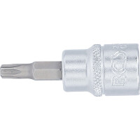 BGS 2573 Bit-Einsatz | Antrieb Innenvierkant 10 mm (3/8") | T-Profil (für Torx) mit Bohrung T27