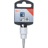 BGS 2573 Bit-Einsatz | Antrieb Innenvierkant 10 mm (3/8") | T-Profil (für Torx) mit Bohrung T27