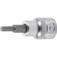 BGS 2577 Bit-Einsatz | Antrieb Innenvierkant 10 mm (3/8") | Innensechskant 4 mm