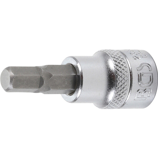 BGS 2580 Bit-Einsatz | Antrieb Innenvierkant 10 mm (3/8") | Innensechskant 7 mm