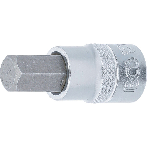 BGS 2584 Bit-Einsatz | Antrieb Innenvierkant 10 mm (3/8") | Innensechskant 12 mm