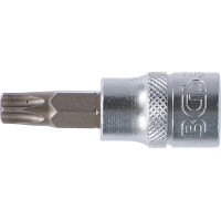 BGS 2597 Bit-Einsatz | Antrieb Innenvierkant 10 mm (3/8") | T-Profil (für Torx) mit Bohrung T45