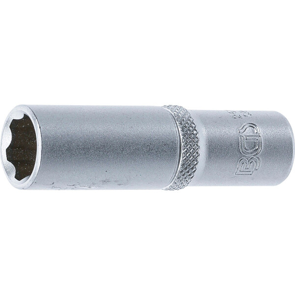 BGS 2602 Steckschlüssel-Einsatz Super Lock, tief | Antrieb Innenvierkant 10 mm (3/8") | SW 12 mm
