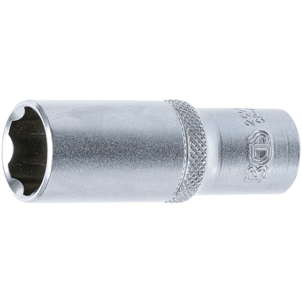 BGS 2606 Steckschlüssel-Einsatz Super Lock, tief | Antrieb Innenvierkant 10 mm (3/8") | SW 16 mm