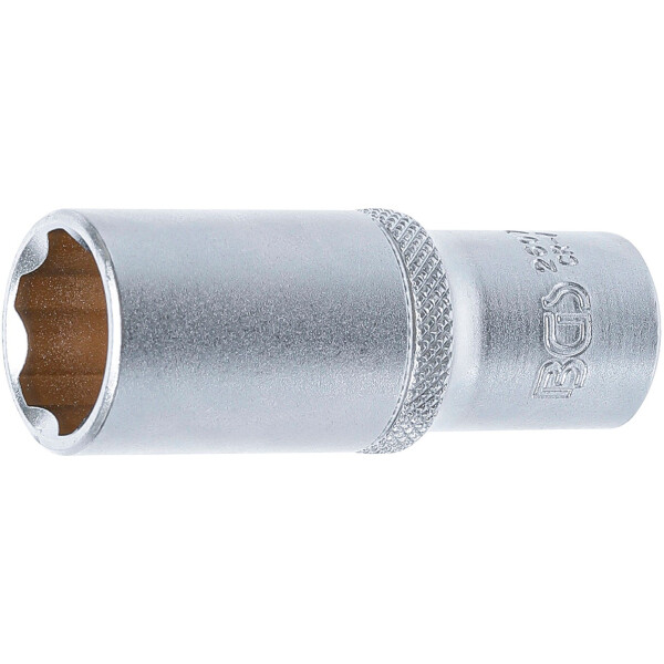 BGS 2607 Steckschlüssel-Einsatz Super Lock, tief | Antrieb Innenvierkant 10 mm (3/8") | SW 17 mm