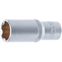 BGS 2607 Steckschlüssel-Einsatz Super Lock, tief | Antrieb Innenvierkant 10 mm (3/8") | SW 17 mm