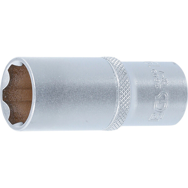 BGS 2609 Steckschlüssel-Einsatz Super Lock, tief | Antrieb Innenvierkant 10 mm (3/8") | SW 19 mm