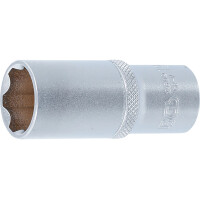 BGS 2609 Steckschlüssel-Einsatz Super Lock, tief | Antrieb Innenvierkant 10 mm (3/8") | SW 19 mm