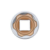 BGS 2609 Steckschlüssel-Einsatz Super Lock, tief | Antrieb Innenvierkant 10 mm (3/8") | SW 19 mm