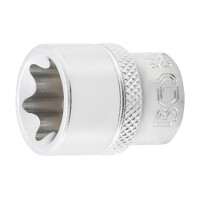 BGS 2715 Steckschlüssel-Einsatz E-Profil | Antrieb Innenvierkant 10 mm (3/8") | SW E20