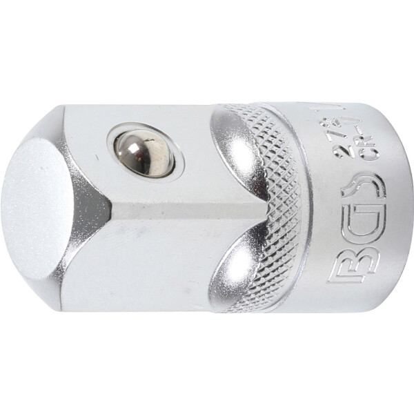 BGS 272 Steckschlüssel-Adapter | Innenvierkant 12,5 mm (1/2") - Außenvierkant 20 mm (3/4")
