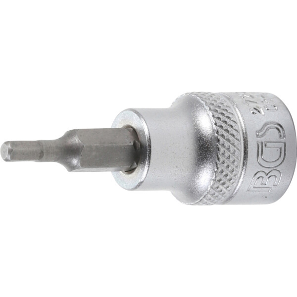 BGS 2720 Bit-Einsatz | Antrieb Innenvierkant 10 mm (3/8") | Innensechskant 1/8"