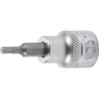 BGS 2720 Bit-Einsatz | Antrieb Innenvierkant 10 mm (3/8") | Innensechskant 1/8"