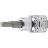 BGS 2722 Bit-Einsatz | Antrieb Innenvierkant 10 mm (3/8") | Innensechskant 3/16"