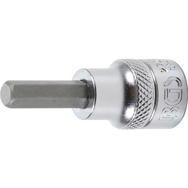 BGS 2725 Bit-Einsatz | Antrieb Innenvierkant 10 mm (3/8") | Innensechskant 1/4"