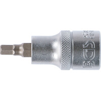 BGS 2732 Bit-Einsatz | Länge 55 mm | Antrieb Innenvierkant 12,5 mm (1/2") | Innensechskant 7/32"