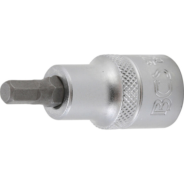 BGS 2733 Bit-Einsatz | Länge 55 mm | Antrieb Innenvierkant 12,5 mm (1/2") | Innensechskant 1/4"